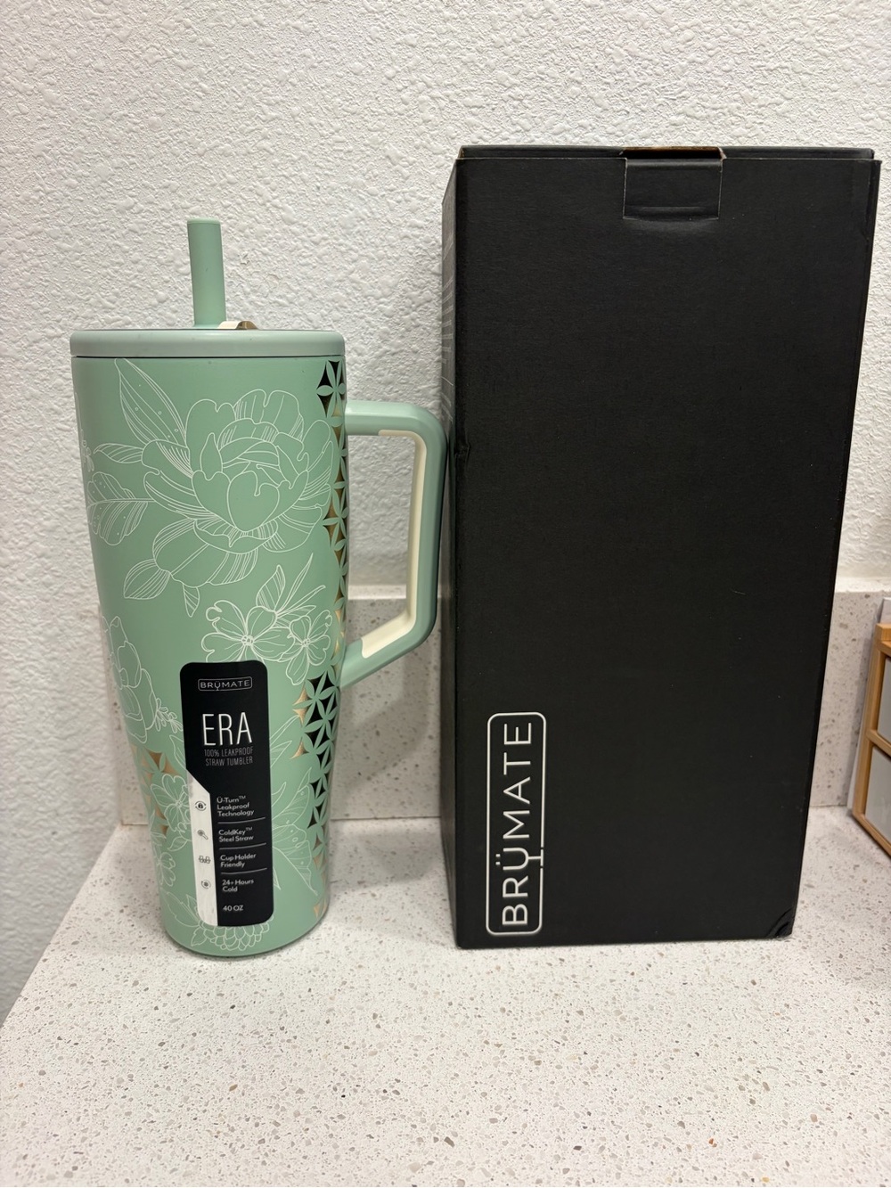 BrüMate x Holley Gabrielle The Golden Bloom Era 40 oz BNWT